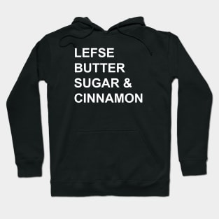 Lefse Norwegian Christmas Hoodie